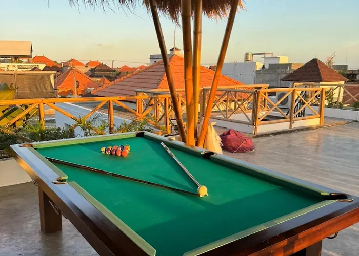 ホステル Canggu Central Hostel チャングー
